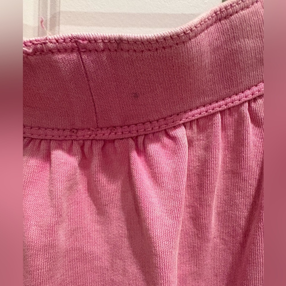 Free People Pink Flowy Off-Shoulder Tunic Top - Picture 3 of 8